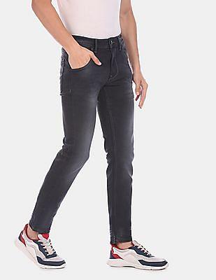 mid rise regallo skinny fit jeans