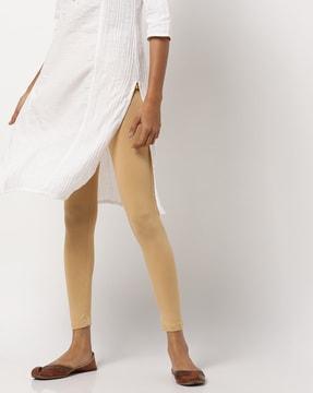 mid-calf length leggings with elasticated waistbandn s