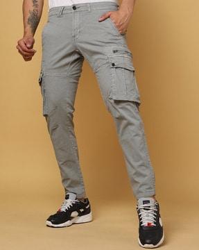 mid-rise cargo pants