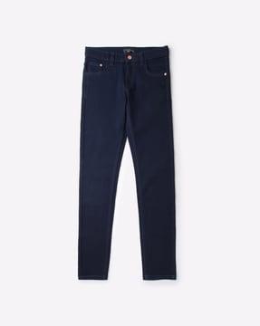 mid-rise relaxed fit jeans
