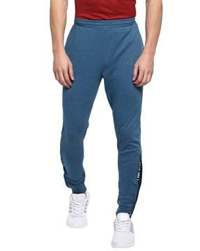 mid-rise track pants with insert pockets