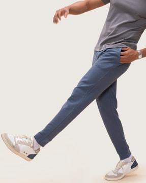 mid-rise ankle length joggers