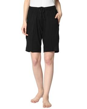 mid rise bermuda shorts