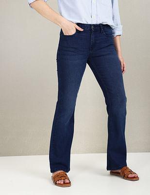 mid rise bootcut fit jeans