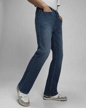 mid rise bootcut jeans