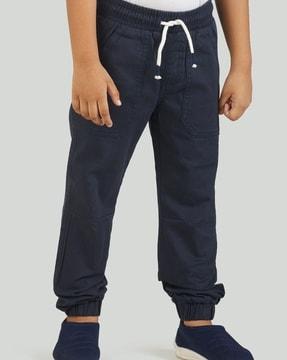 mid-rise cargo jogger pants