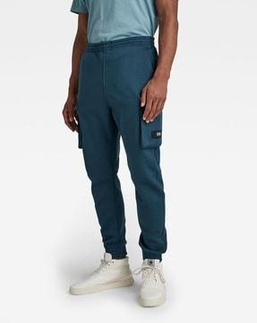 mid-rise cargo joggers