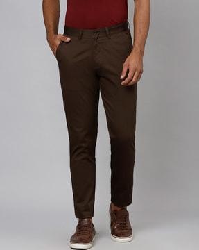 mid-rise chinos pant