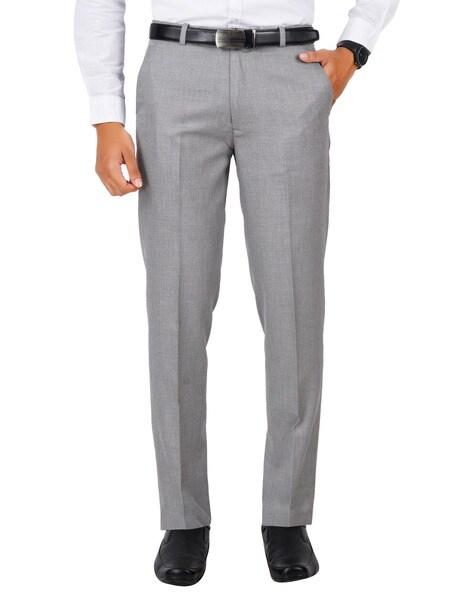 mid-rise chinos with insert pockets