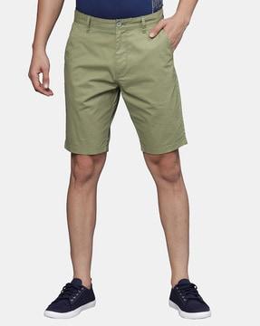 mid rise city shorts