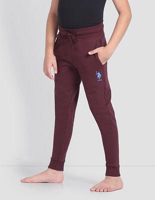 mid rise drawstring waist okj01 joggers - pack of 1