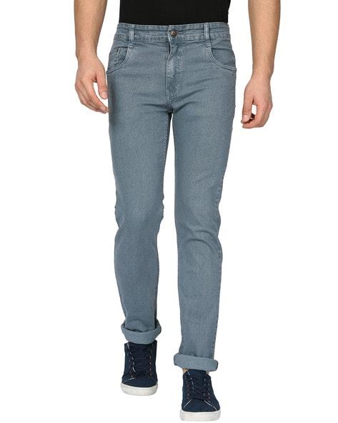 mid-rise jeans