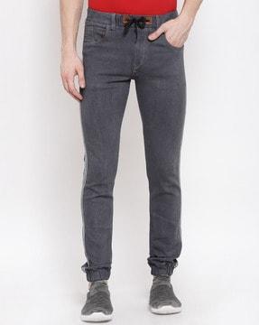 mid rise jogger jeans