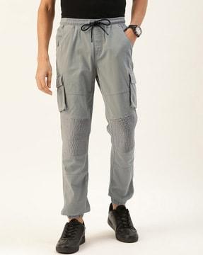 mid-rise jogger pants