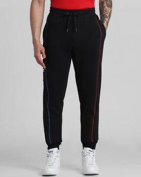 mid rise joggers with side pockets