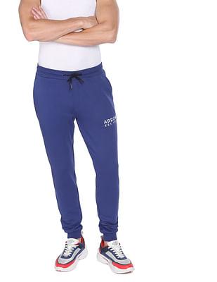 mid rise knit joggers