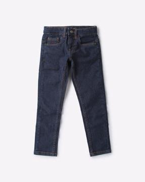 mid-rise regular jeans