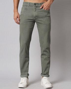 mid-rise relaxed fit jeans