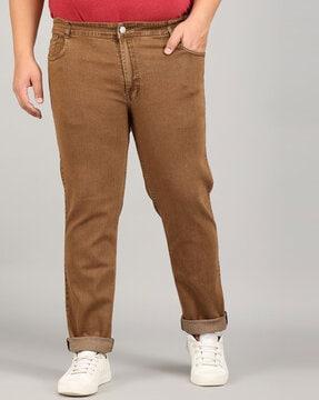 mid-rise relaxed fit jeans