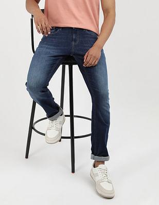 mid rise scanton slim fit jeans