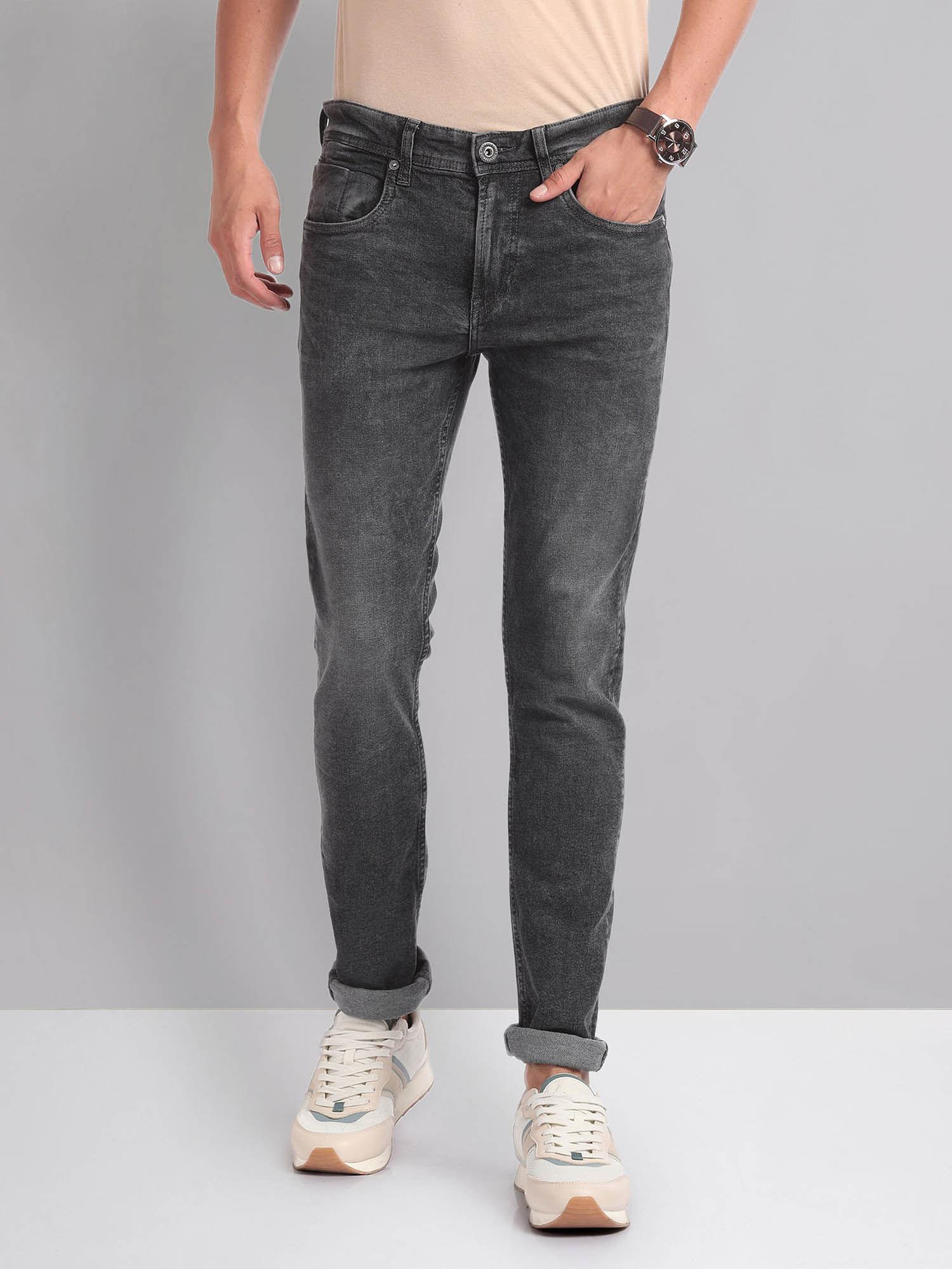 mid rise skinny fit jeans