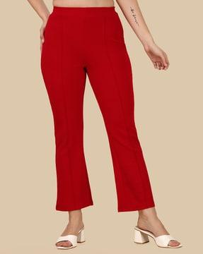 mid rise skinny fit pants