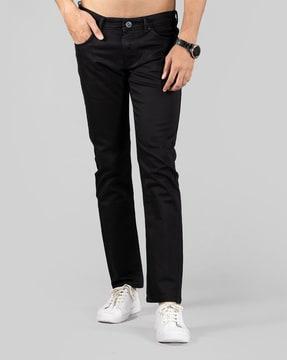 mid-rise skinny jeans