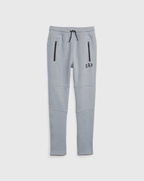 mid-rise slim fit active pants