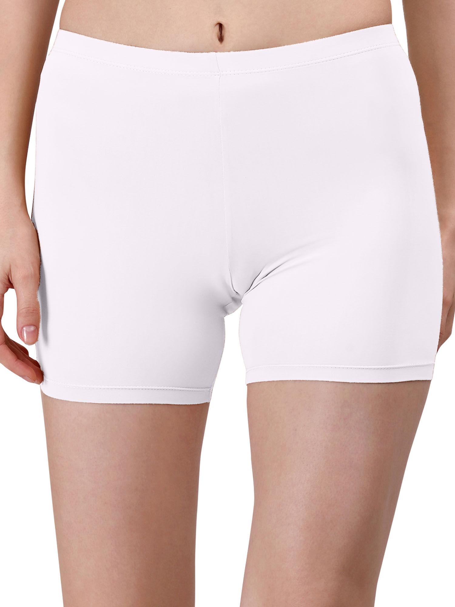 mid rise soft polyamide spandex mid thigh length cycling shorts