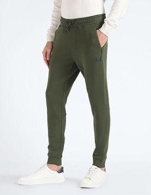 mid rise solid joggers