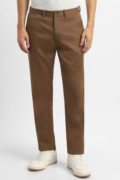 mid rise solid pant