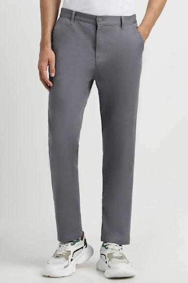 mid rise solid pant