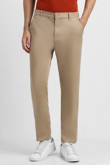 mid rise solid pant