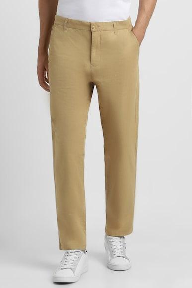 mid rise solid pant