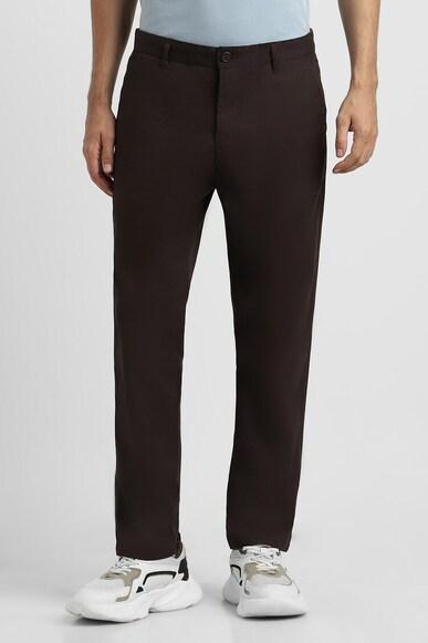 mid rise solid pant