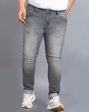 mid rise straight jeans