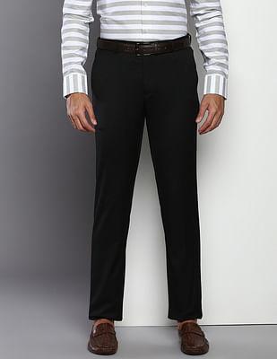 mid rise structure trousers