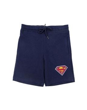 mid-rise superman shorts