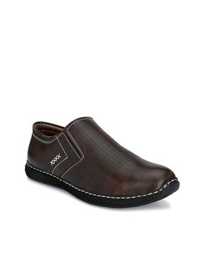 mid-top slip-on casual shoes