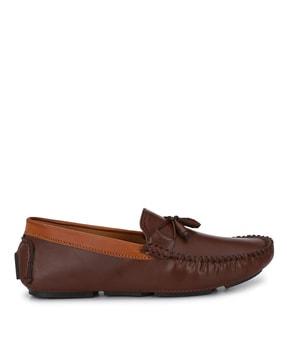 mid top slip-on loafers 