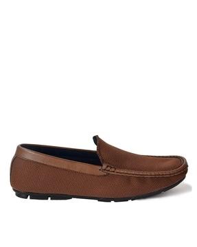 mid-top slip-on loafers