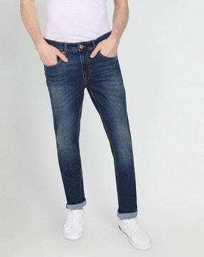 mid-wash regallo skinny kooltex performance jeans