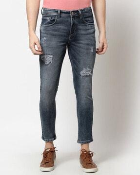 mid-washed-distressed-slim-jeans