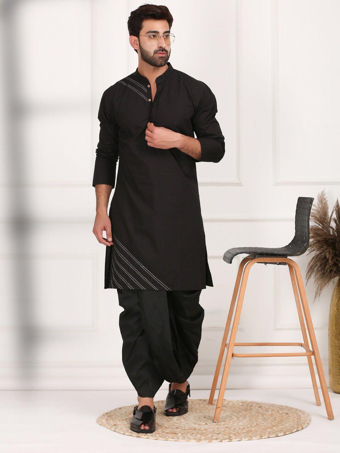 midav mandarin collar cotton kurta