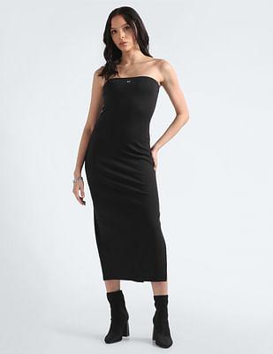 midi bodycon tube dress