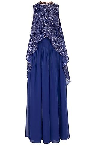 midnight-blue-embroidered-cape-with-palazzo-pants