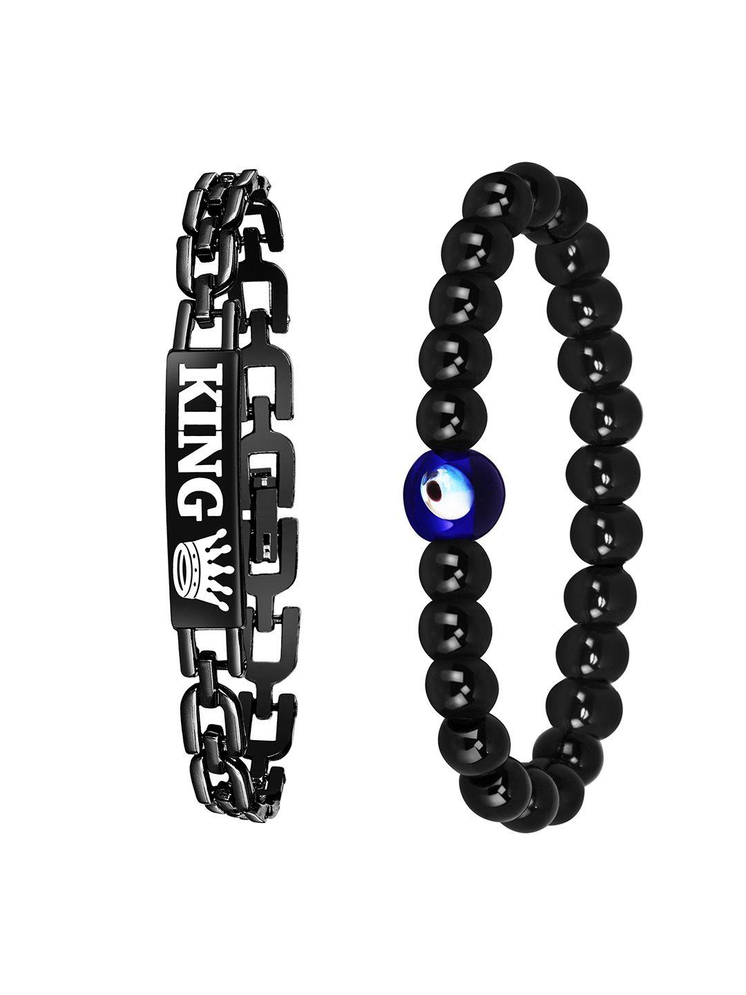 mikado men 2pcs beaded bracelet