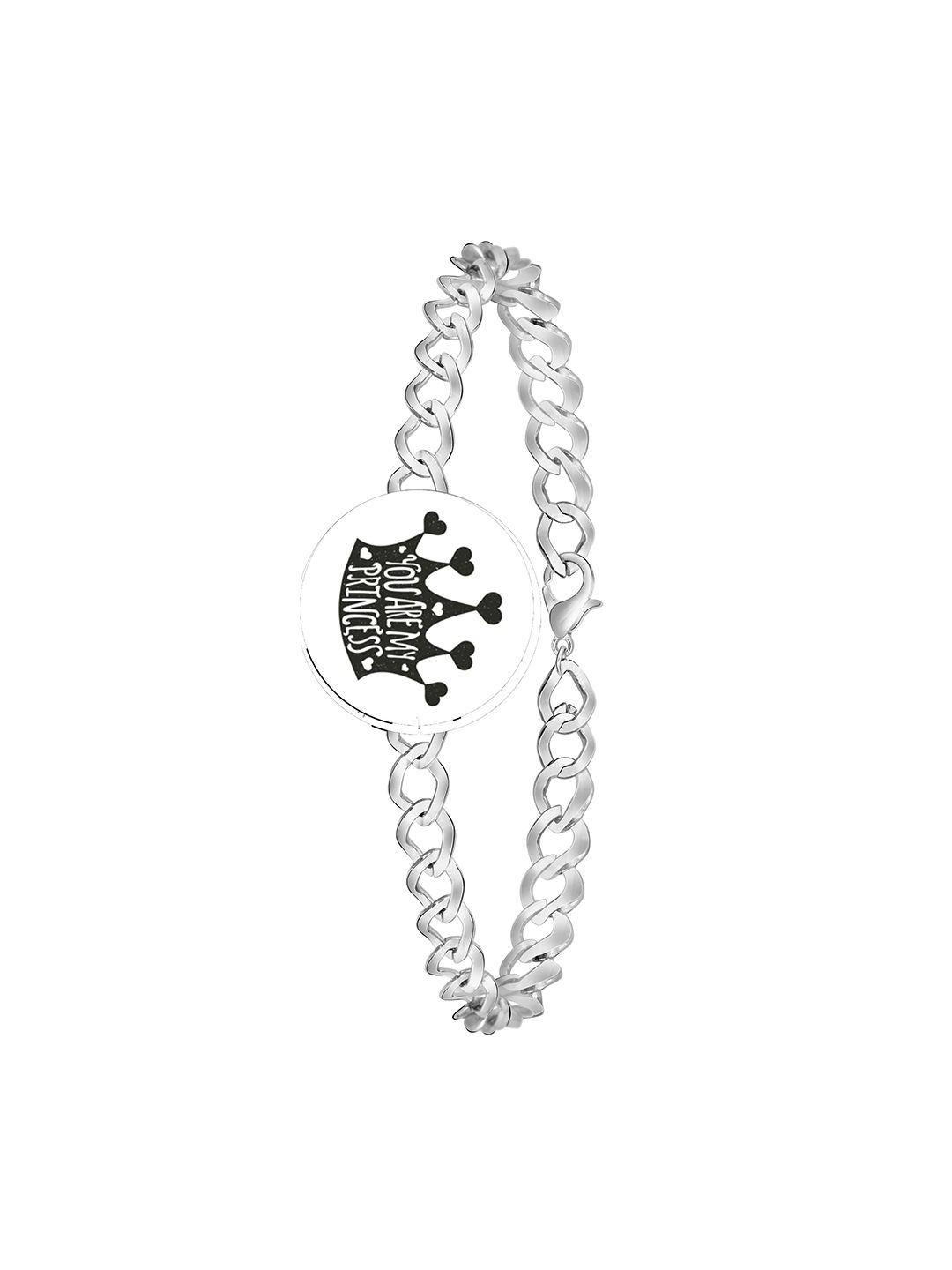 mikado women metal link bracelet