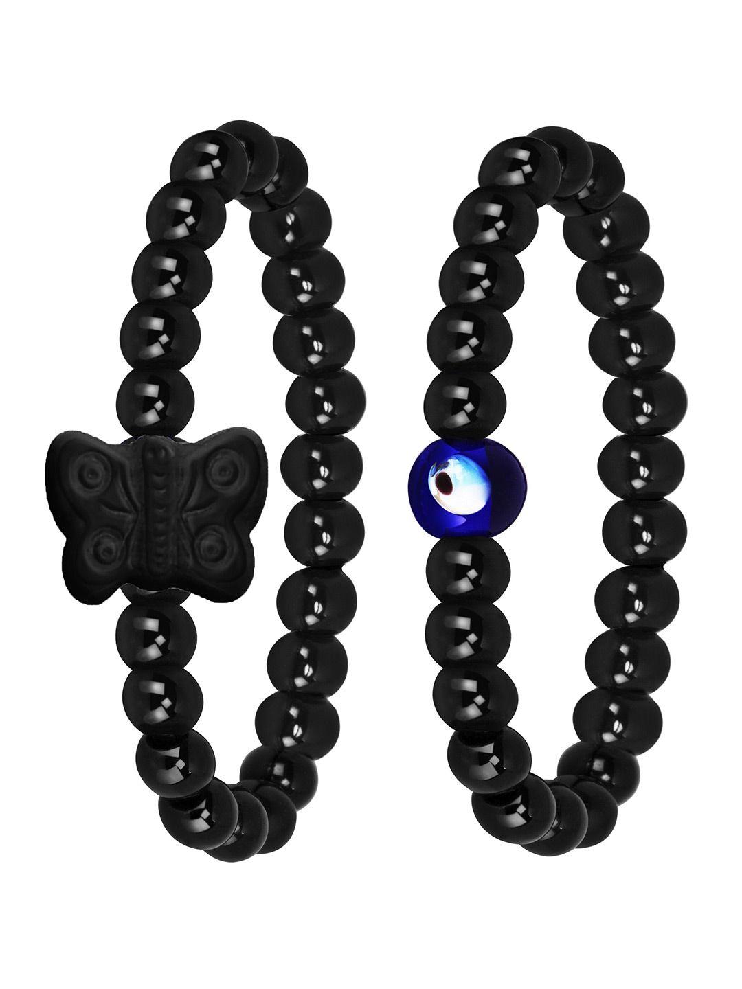 mikado women set of 2 elasticated bracelets
