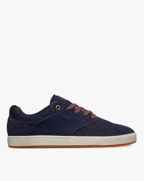 mikey taylor low-top lace-up sneakers